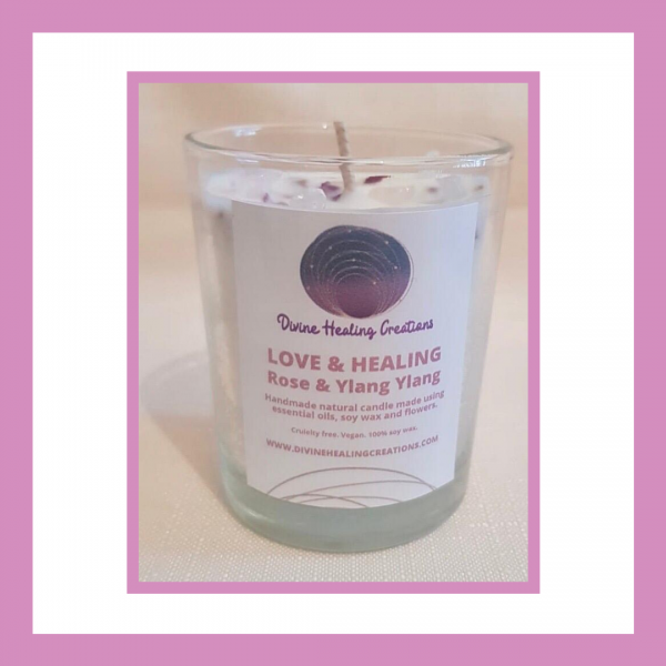 Love & Healing Soy Wax Candle